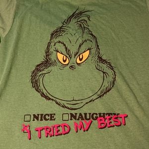 Grinch "I tried my best" Graphic T-shirt